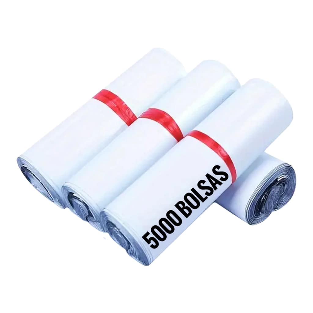5000 BOLSAS SOBRES ENVIO MENSAJERIA ADHESIVO PACKATELAS 17x30 CM