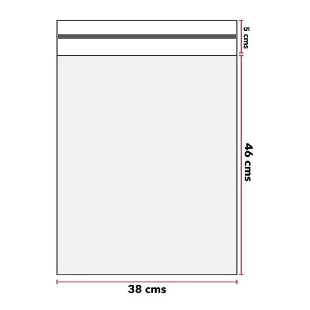 1500 BOLSAS PARA ENVIO OPACA 38x51 CM CON SELLO ADHESIVO FUERTE Y SEGURO - Imagen 4