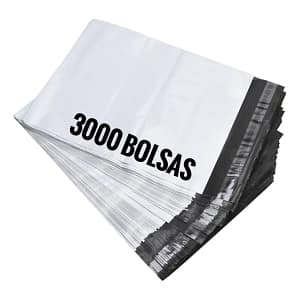 3000 BOLSAS PARA ENVIOS OPACA 28x40 CM CON SELLO ADHESIVO RESISTENTE Y SEGURA