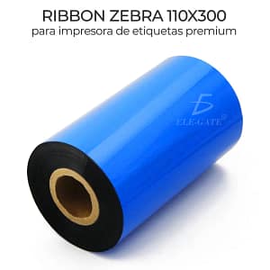 Ribbon Para Impresora De Etiquetas 110×300 Mts