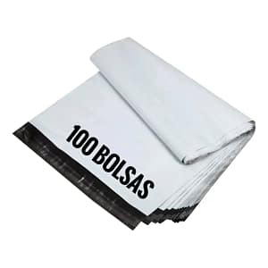 Rollo bolsa envio opaca con sello adhesivo 55x65cm paquete 100 piezas resistente paqueteria mensajeria